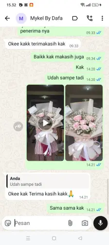 Testimonial Buket Bunga banjar