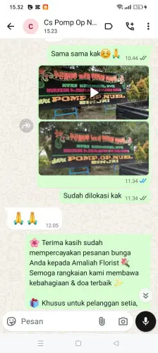 Testimonial Papan Bunga banjar