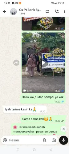 Testimonial Papan Bunga banjar